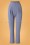 Banned Retro - 50s Wear Me Everywhere Trousers in Dusty Blue
