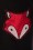 Banned Retro - Foxy Fox Pocket Cardigan in Schwarz 3