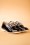 Rollie - Derby Patent Shoes Années 60 en Noir 4