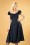 Collectif 29855 Dolores Blackwatch Doll Dress in Navy and Green 20190715 040MW