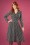 Collectif Clothing - Caterina Polka Swing Kleid in Rosa