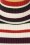 Banned Retro - 60s Sweet Stripe Roll Neck Top in White 4