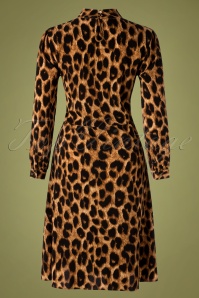 Banned Retro - 50s A-Line Dress in Leopard 4