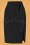 Banned Retro - 50s Francine Bow Pencil Skirt in Black