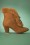 Lulu Hun - Tatiana Faux Fur Boots Années 70 en Camel 3