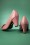 Lulu Hun - 50s Tracey High Heels in Dusty Pink 4