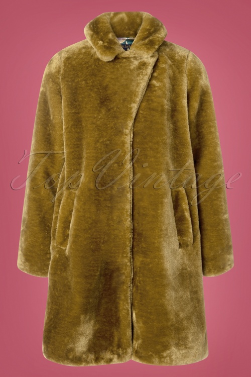 King Louie - 70s Alba Zoot Coat in Amber 3