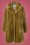 King Louie - 70s Alba Zoot Coat in Amber