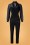 Vixen - Gia Cape-jumpsuit in zwart 5