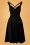 Vixen 30882 Serena Cross Neck Flare Dress in Black 20190905 0002W
