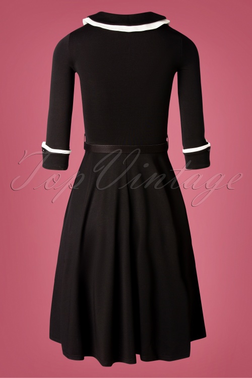 Vixen - 50s VV X Acid Doll Dark Sacrement Dress in Black 5