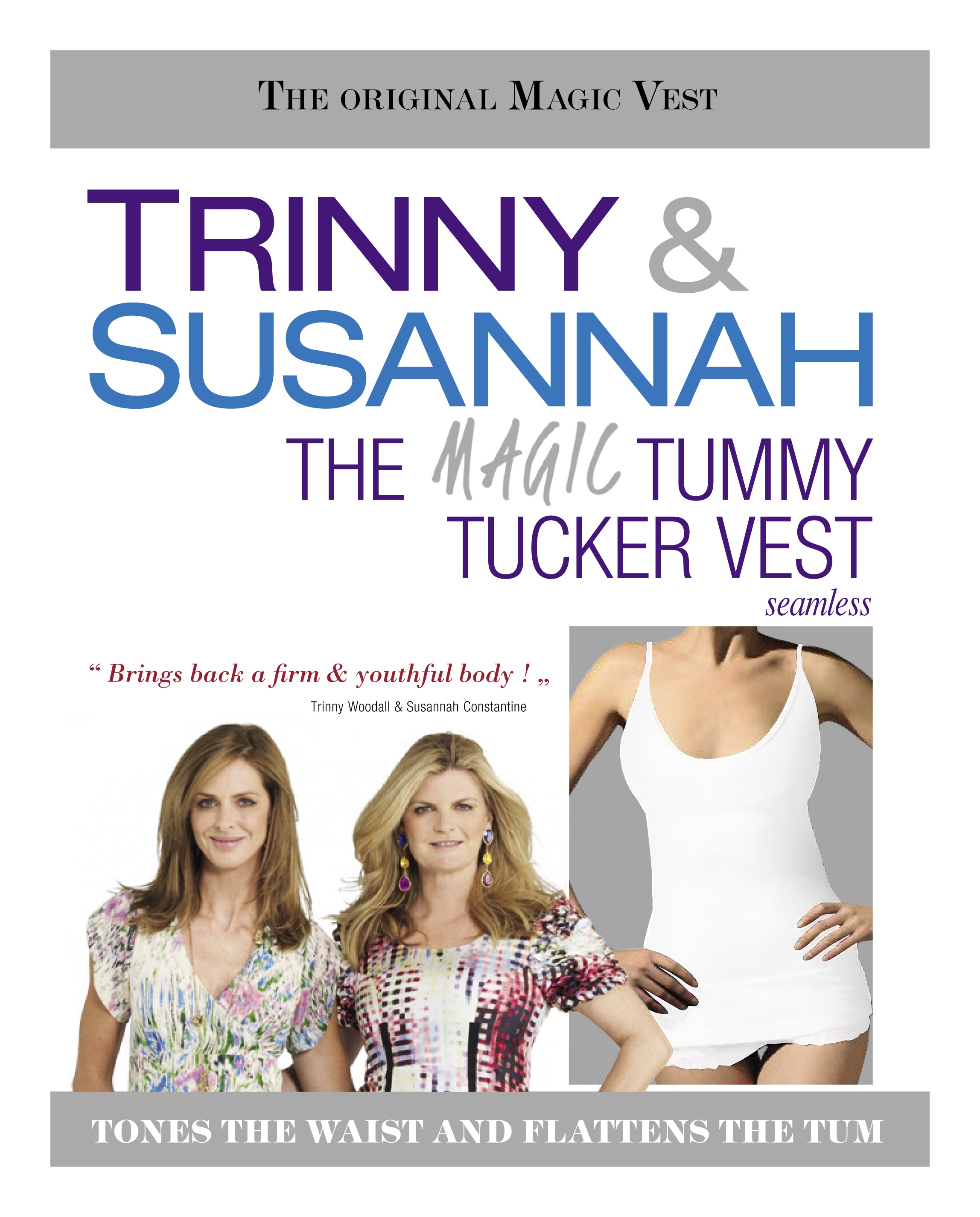  - Het Cashmere Tummy Tucker Vest Witte shapewear-toptonen maken de taille platter 4