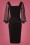 Vintage Chic for Topvintage - Felicity Pencil Dress Années 50 en Noir 3