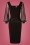 Vintage Chic for Topvintage - Felicity Pencil Dress Années 50 en Noir 2