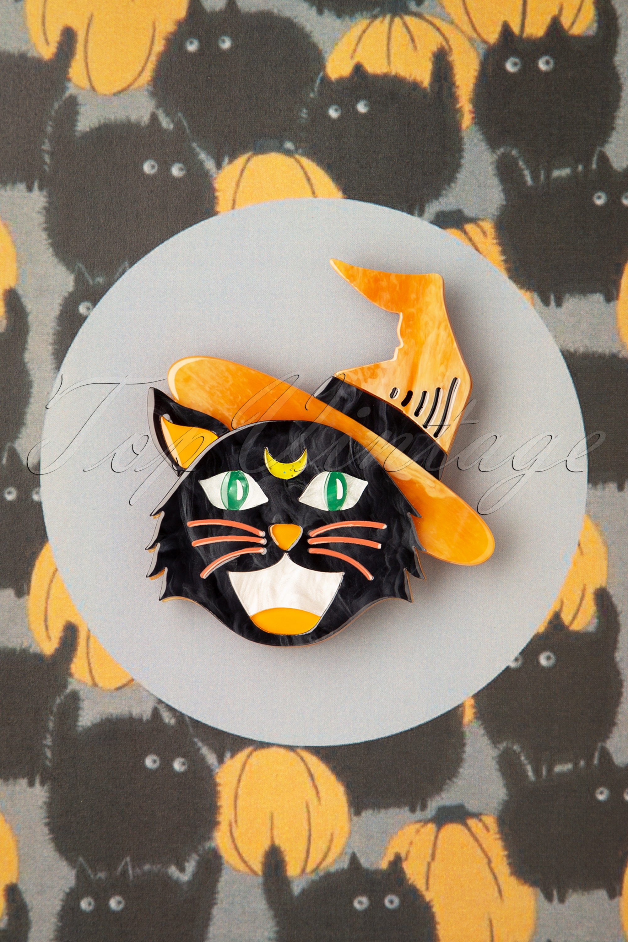 Erstwilder - Exclusief TopVintage ~ Hex Kitten Broche