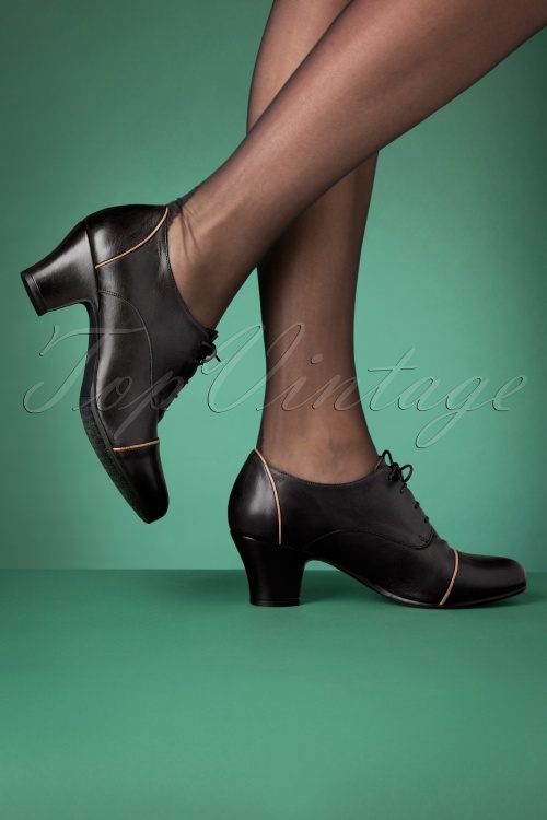 Miz Mooz - 40s Felice Shoe Booties in Black 4