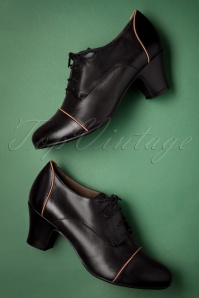 Miz Mooz - 40s Felice Shoe Booties in Black 3