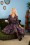 Collectif Clothing - Penelope Midnight Floral Swing-Kleid in Schwarz 2