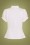Collectif Clothing - 40s Bryonny Blouse in Ivory 4