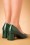 Banned Retro - 60s The Modernist Patent Pumps in Green 4