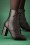 Clustered Heritage Boots Années 60 en Noir