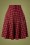 Banned Retro - 40s Another Fab Swing Skirt in Burgundy 2