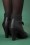 Banned Retro - 50s Vintage Wings Shoe Booties in Black 4