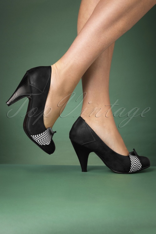 Banned Retro - Touch Of Grace Pumps in Schwarz 3