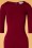 Very Cherry - 60s Spy Wiggle Dress in Ruby Red 3