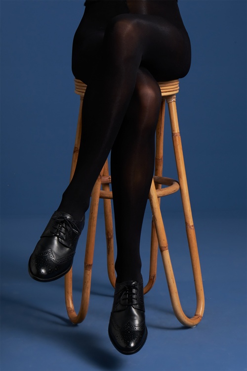 King Louie - 60s Micro Tights in Black