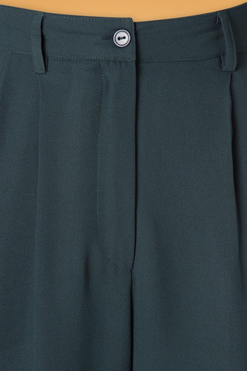 Md'M - 40s Sylvia Trousers in Dark Green 4