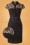 Belsira - Rayne Lace Pencil Dress Années 50 en Noir 2