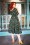 Collectif ♥ Topvintage - Dolores H/S Mushroom Doll Dress Années 50 en Vert 4