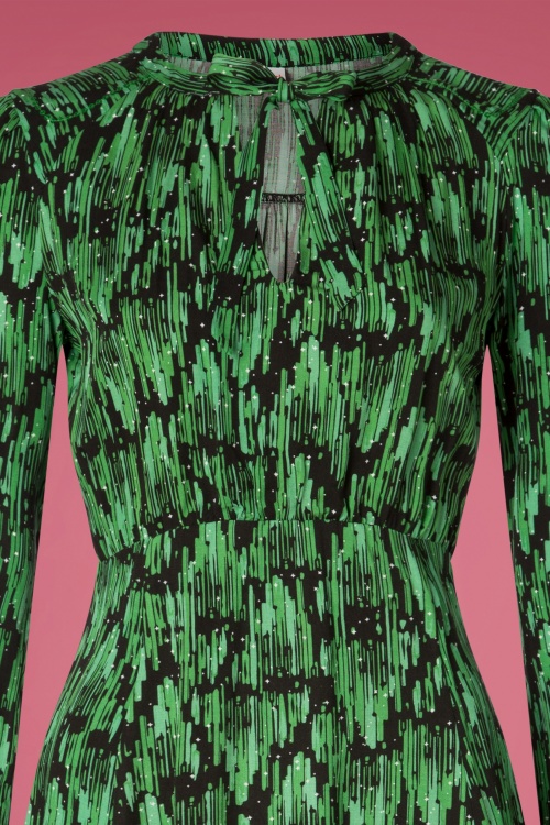 Blutsgeschwister - Greta In Love Robe in Emerald Palace Green 4