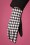 Darling Divine - 50s Houndstooth Gloves in Black and White 4