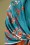 Powder - Aquarel Fox sjaal in groenblauw 2