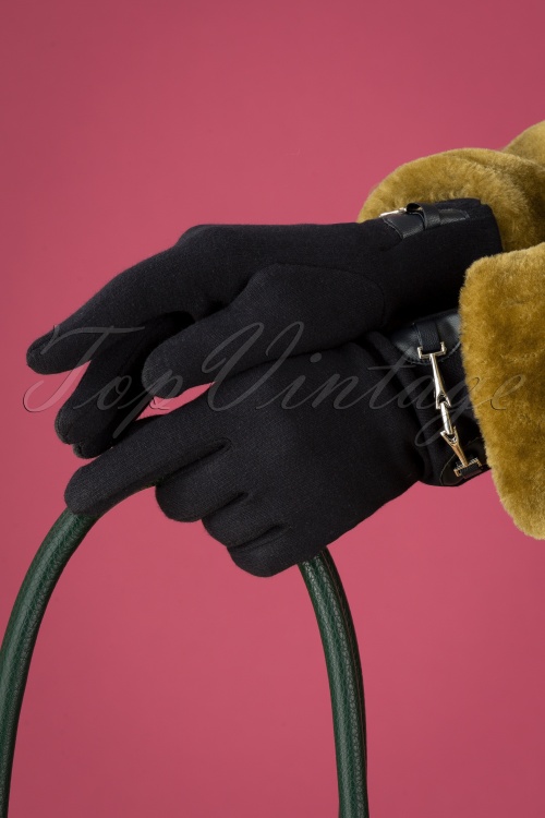 Darling Divine - Elegante Handschuhe in Dunkelblau 3
