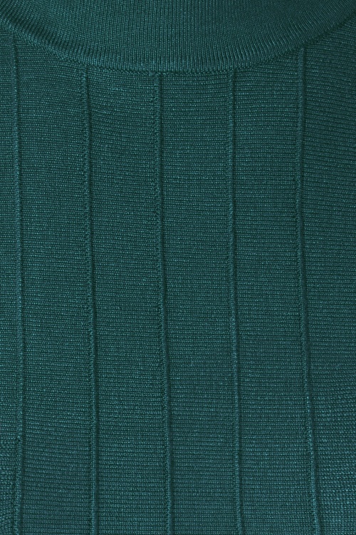 Md'M - 60s Alvena Sweater in Petrol Green 4