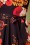 Sheen 30965 Saloni Dress Swingdress Flowers Black Yellow Red 20190920 007W