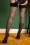 40s Cuban Heel Stockings in Black
