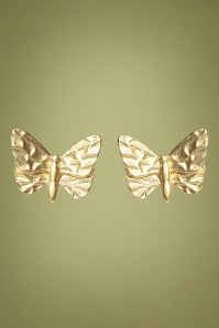 Louche - Abdon oorstekers in goud