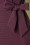 Closet London - 60s Winona Wrap Pencil Dress in Maroon Purple 5