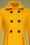 Smashed Lemon - Immy Coat Années 60 en Moutarde 2