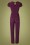 Vintage Chic for Topvintage - Renae Overall in Aubergine 5