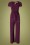Vintage Chic for Topvintage - Renae Overall in Aubergine