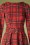 Hearts and Roses 31130 Red Check Swing Dress 20190924 006V