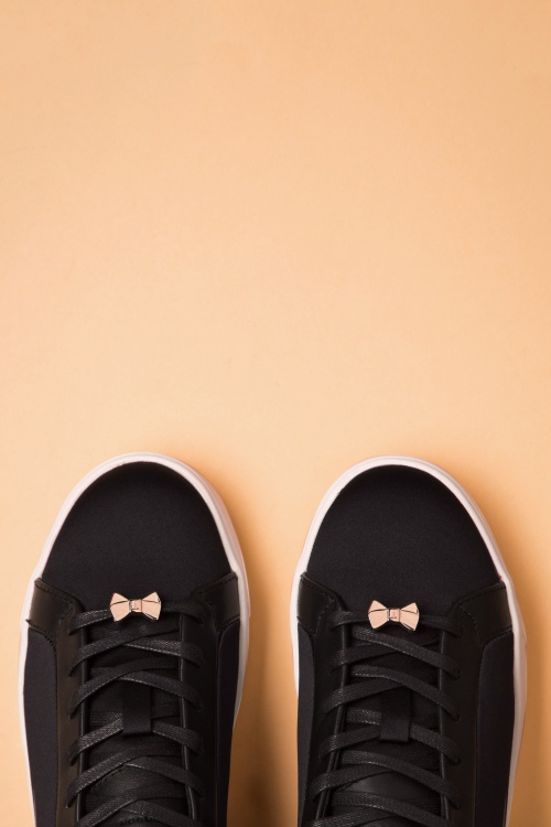 Ted Baker - 50s Rialy Rose Sneakers in Black 2