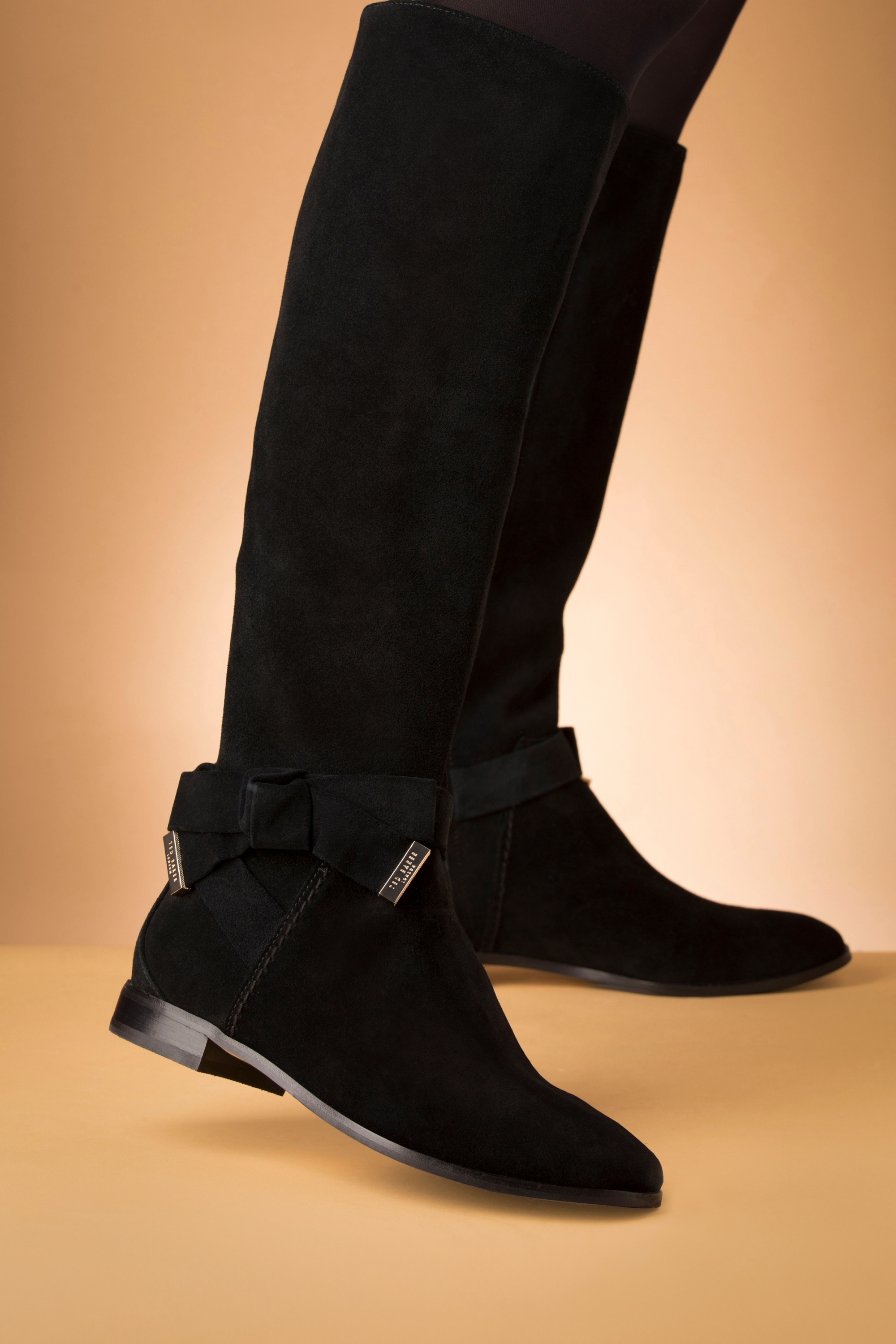 Black ted baker boots online