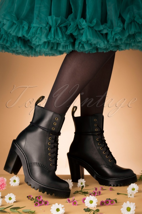Dr. Martens - Kendra Sendal High Heeled Ankle Boots in Black 2