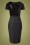 Vintage Chic for Topvintage - Bionda Sequins Pencil Dress Années 50 en Noir 3